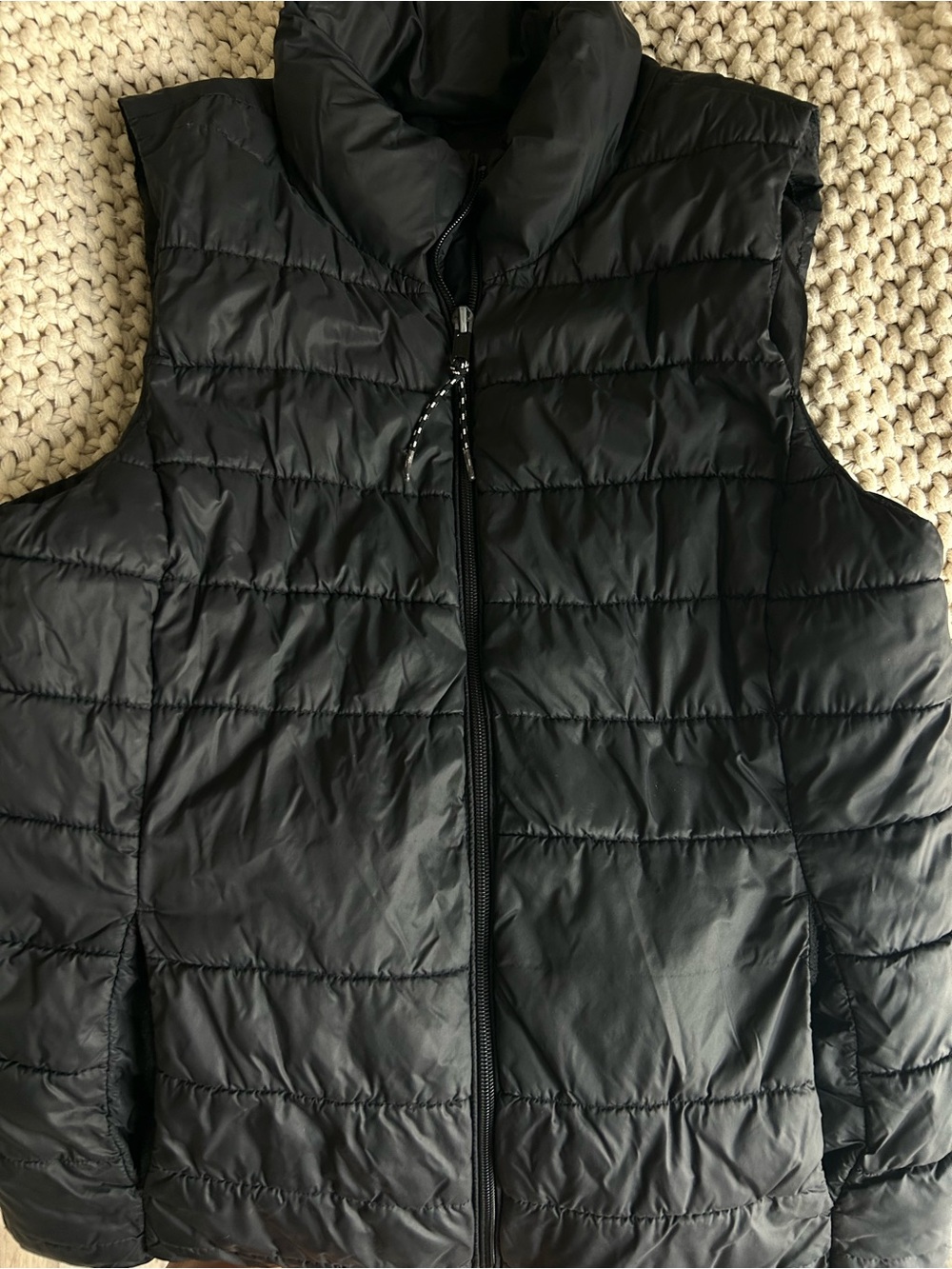 Black Puffer Vest
